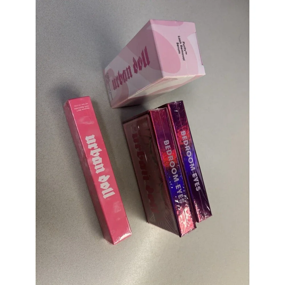Urban Doll Lashes Bundle Bedroom eyes -New Sealed In Box- Lashes, Serum and Appl